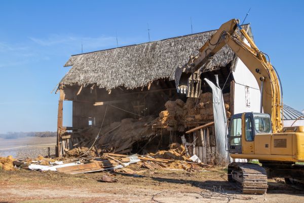 Barn Demolition in Salt Lake City