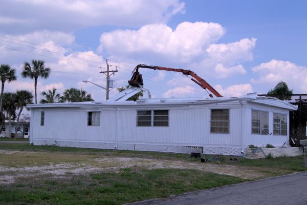 Mobile Home Demolition in Salt Lake City