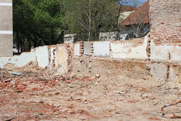 Brick Wall Demolition in Salt Lake City