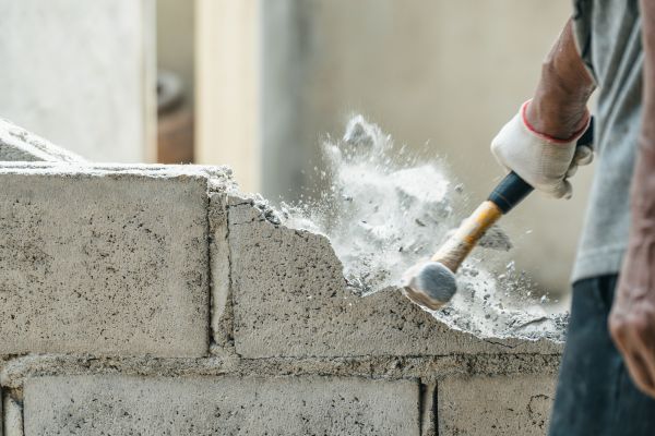 Block Wall Demolition in Salt Lake City